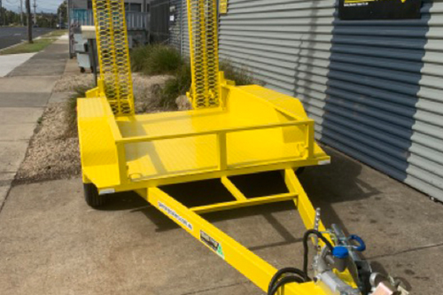 4226 scissor lift trailer
