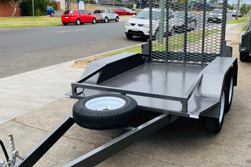 6938 scissor lift trailer