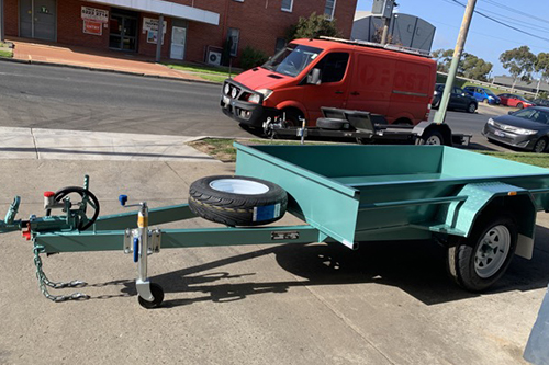 5614 single axle heavy duty trailer